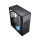 GEMBIRD Midi Tower Fornax M100RGB ATX wentylatory RGB Czarna CCC-FC-M100RGB - 1184606 - zdjęcie 5
